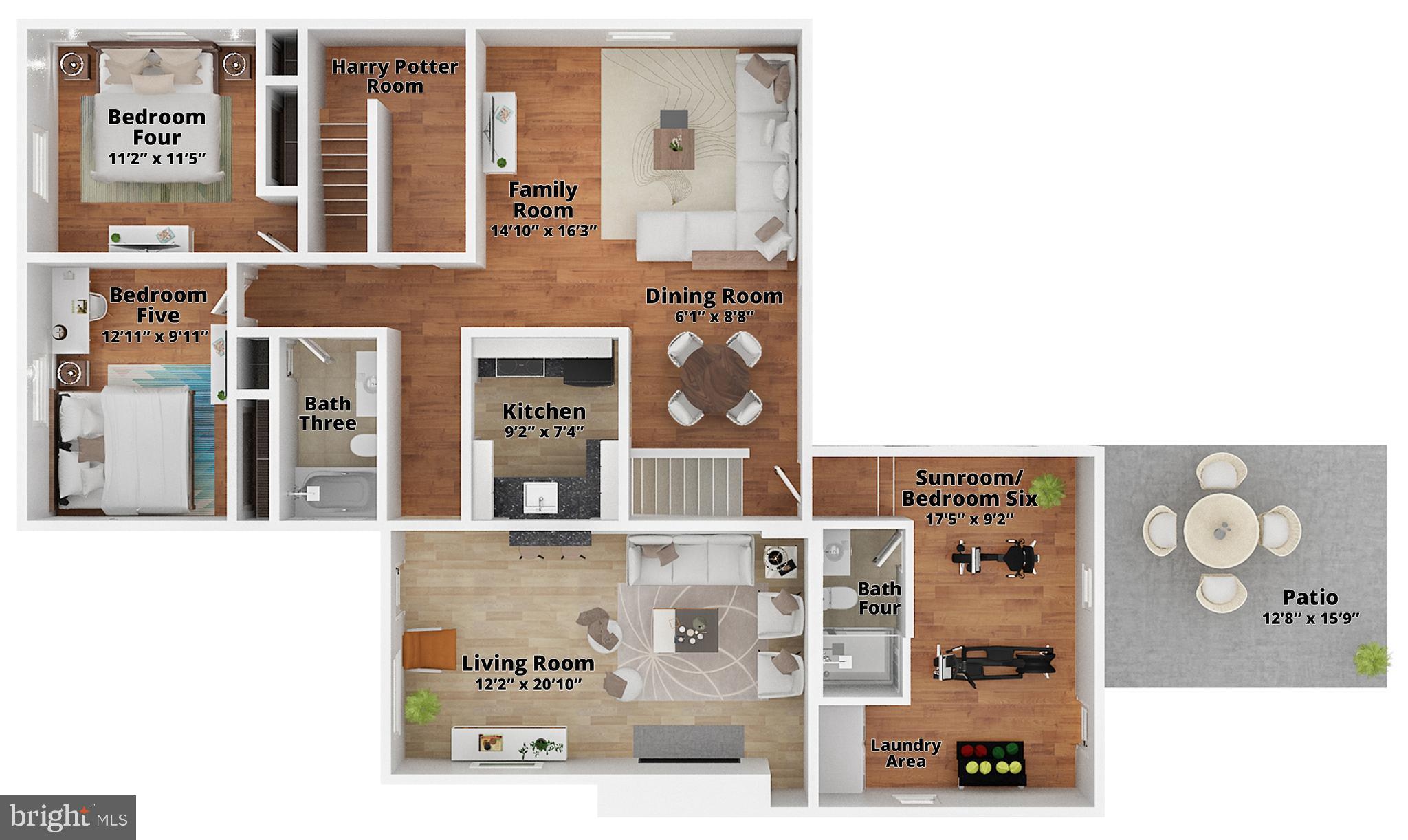 12001 Galena Road Rockville, MD 20852 - Photo 58 of 60 Main Floor Plan