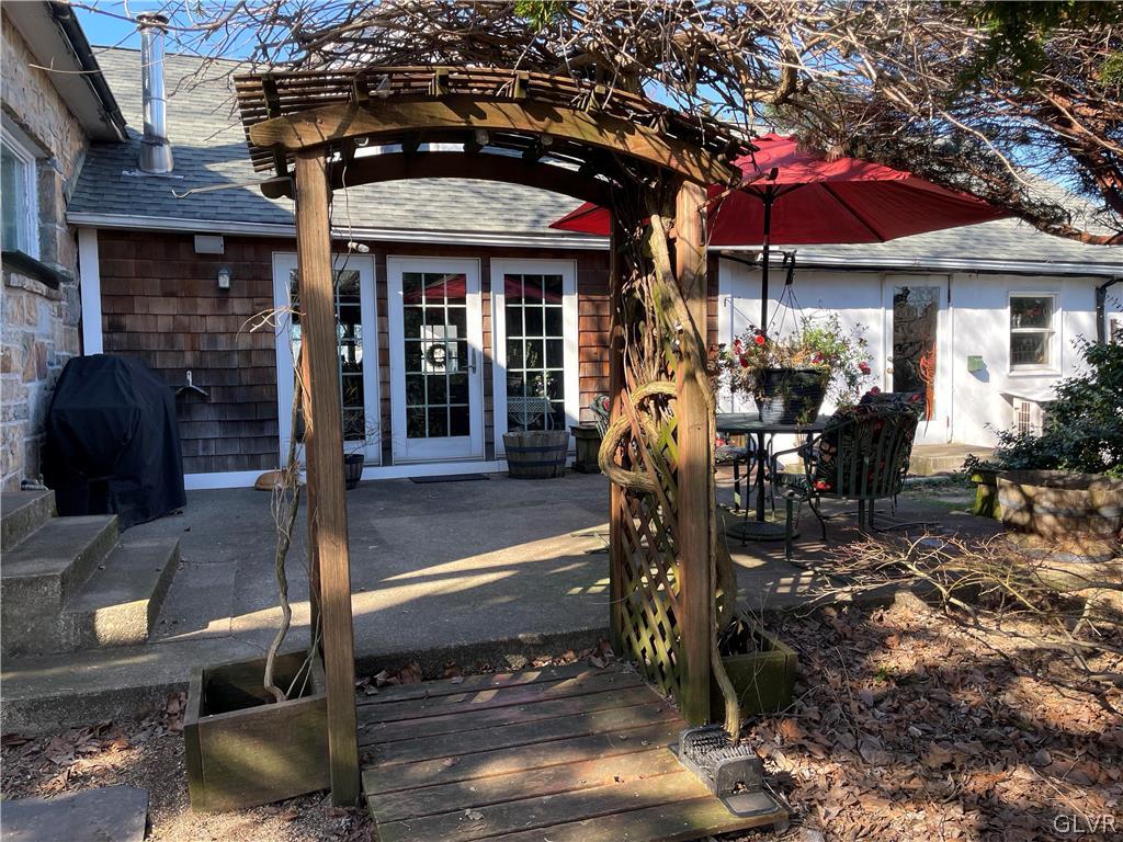 2030 Park Road Easton, PA 18045 - Photo 32 of 40 a front view of a house with outdoor seating