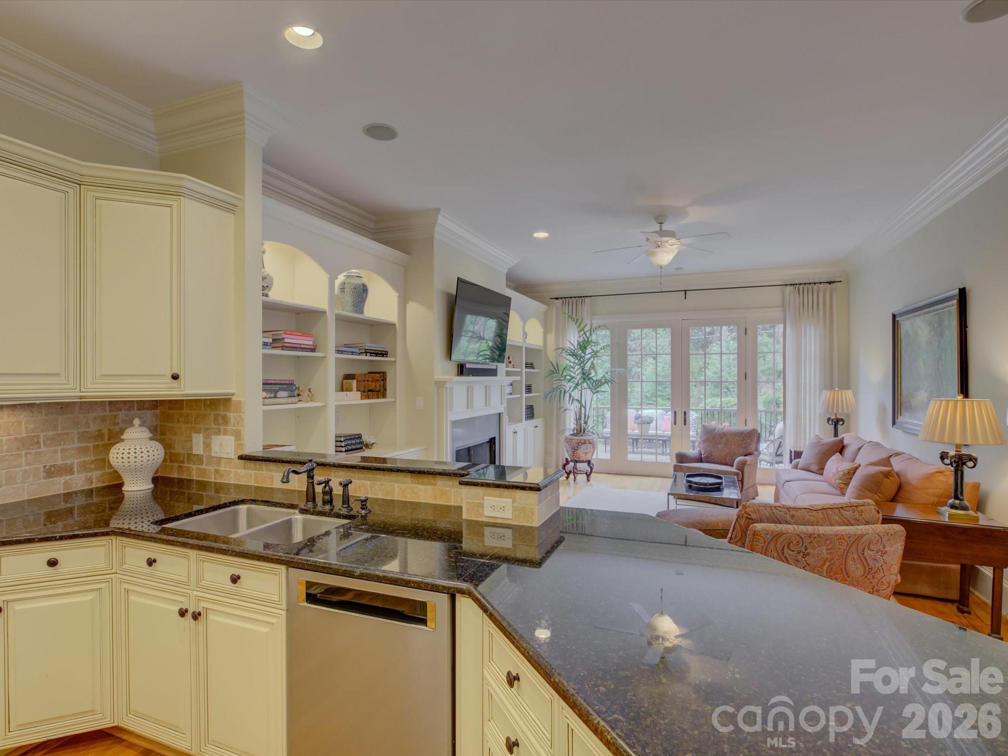 5060 Carmel Road Charlotte, NC 28226 - Photo 18 of 46 a living room with furniture and large windows