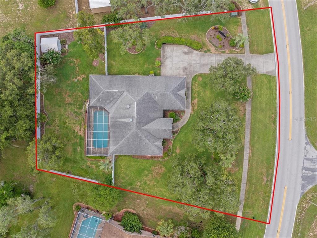 14717 Linden Drive Spring Hill, FL 34609 - Photo 29 of 29 an aerial view of a house