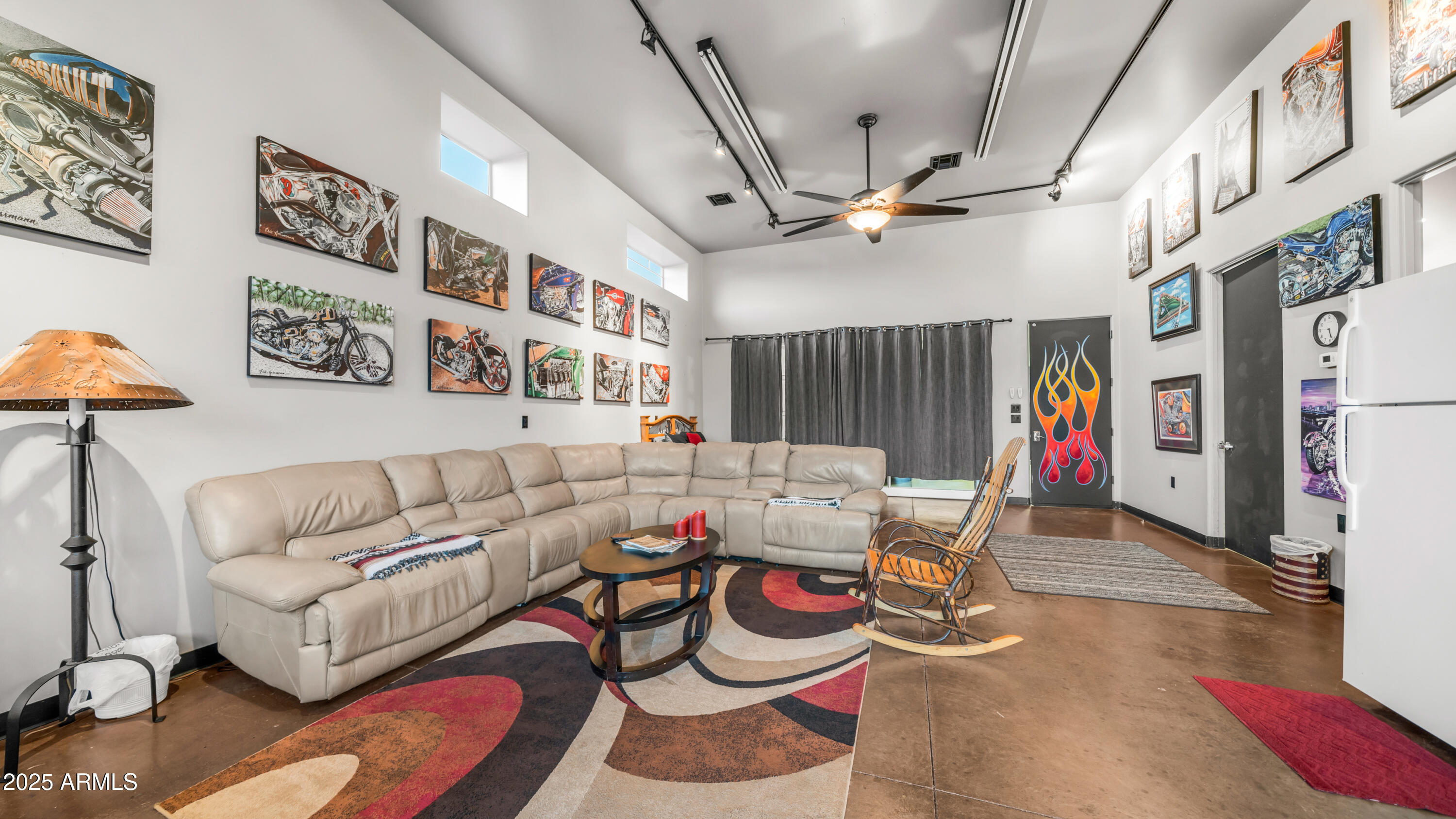 42215 North La Plata Road Scottsdale, AZ 85262 - Photo 58 of 93 a living room with furniture and a flat screen tv