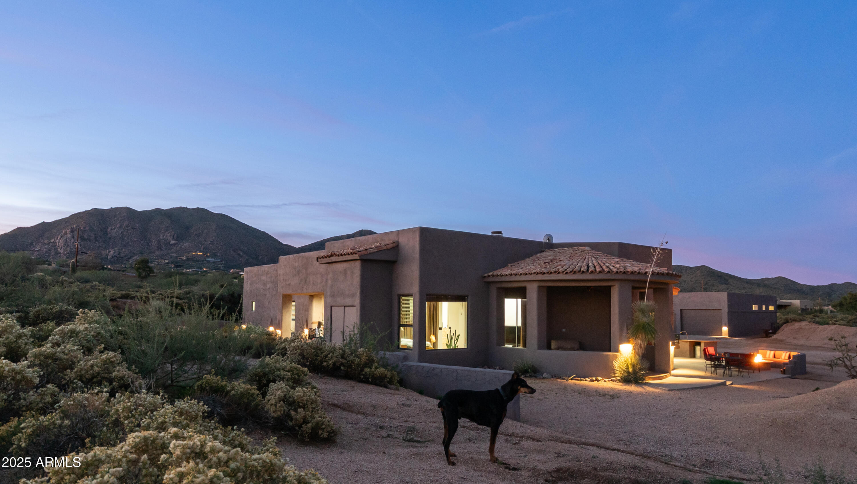 42215 North La Plata Road Scottsdale, AZ 85262 - Photo 87 of 93 a front view of a house with sitting area