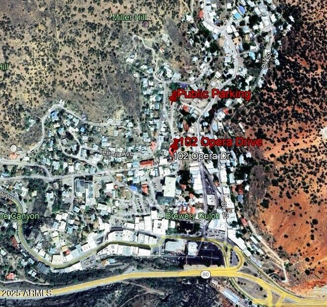 102 Opera Drive, Unit B Bisbee, AZ 85603 - Photo 7 of 8 102 Opera from downtown