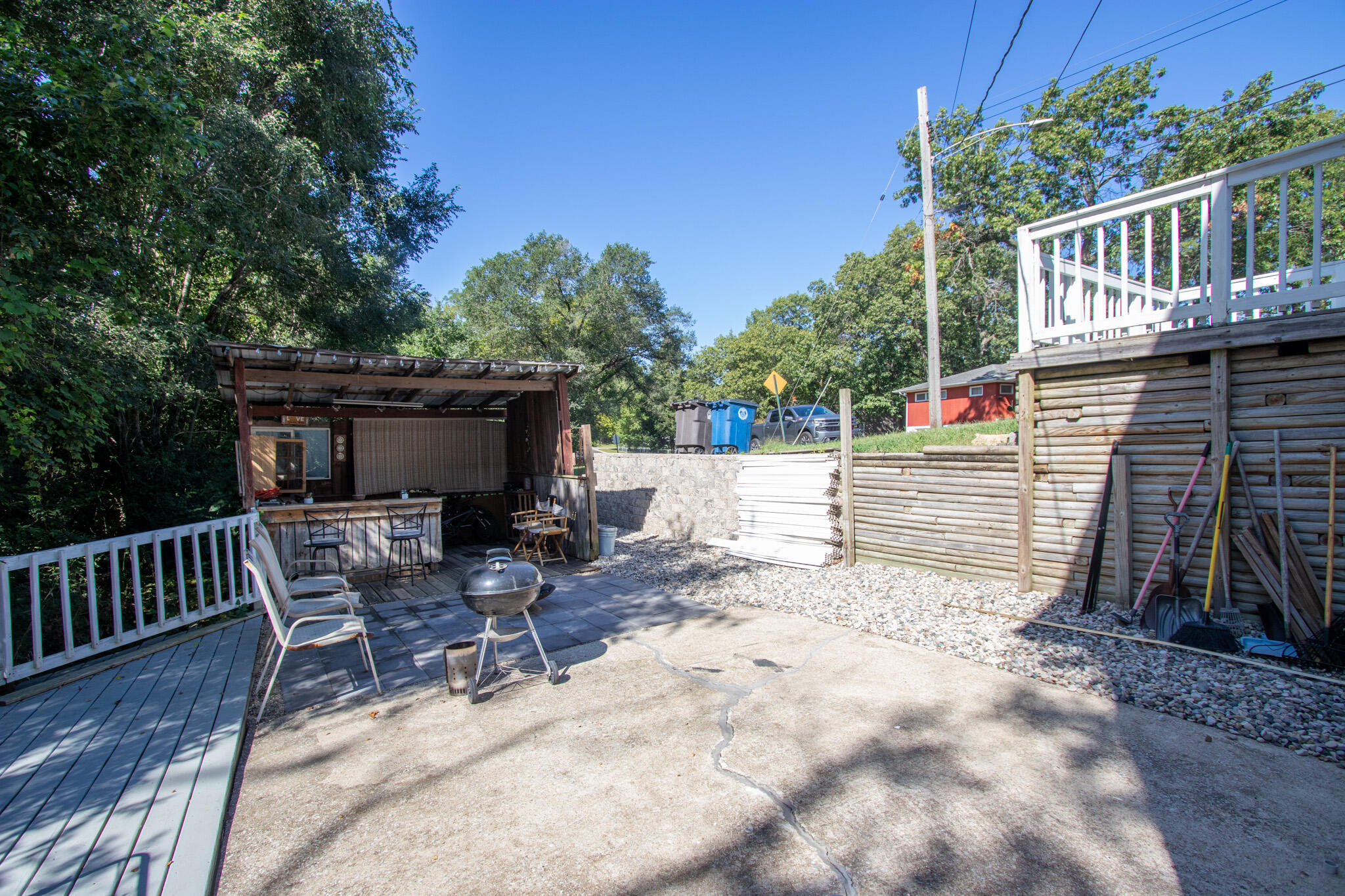 2401 Riverside Drive Lake Station, IN 46405 - Photo 24 of 28 a view of a chairs and table in the patio