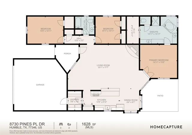 $225,000 | 8730 Pines Pl Drive, Humble, TX 77346