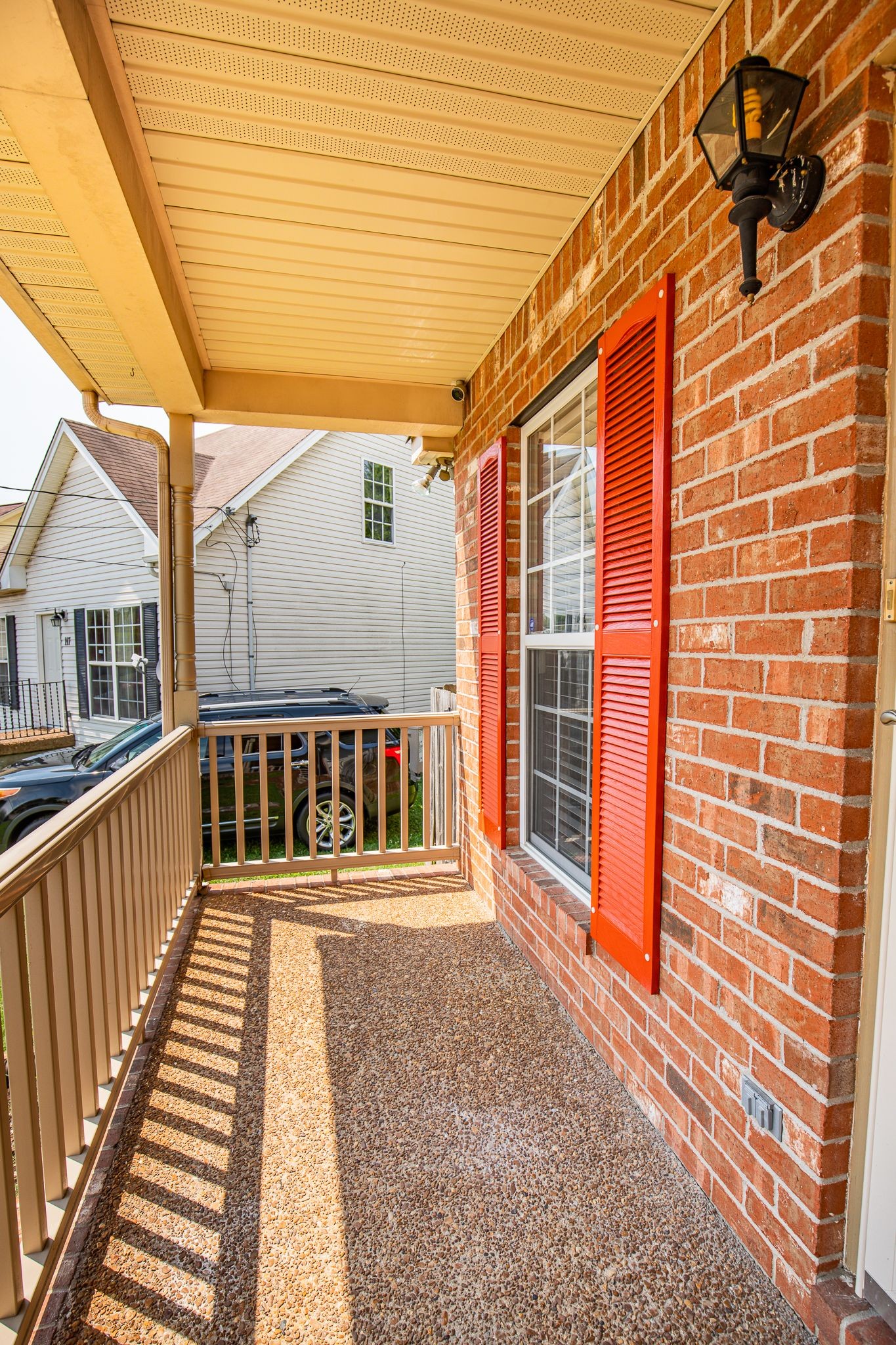 121 Rothwood Court Madison, TN 37115 - Photo 3 of 21 a view of a porch with wooden floor and fence
