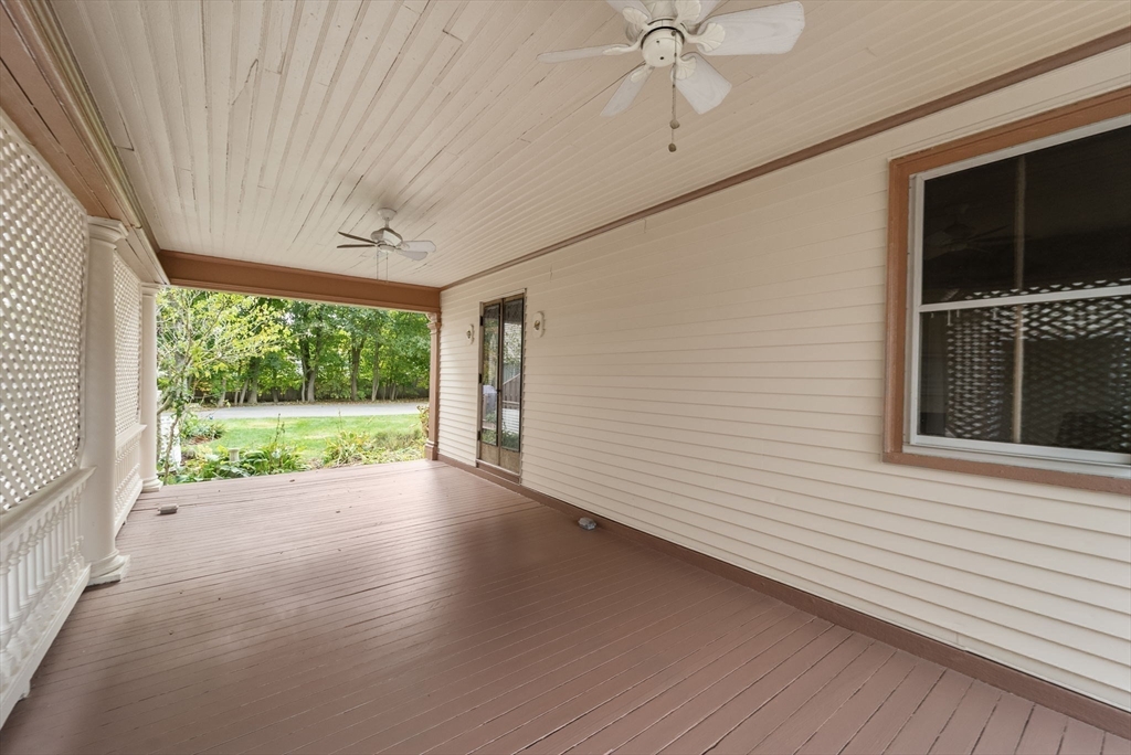 324 Union Street, Unit 1 Millis, MA 02054 - Photo 20 of 29 a view of an empty room with a window and wooden floor