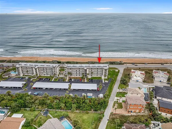 a view of an ocean from a balcony