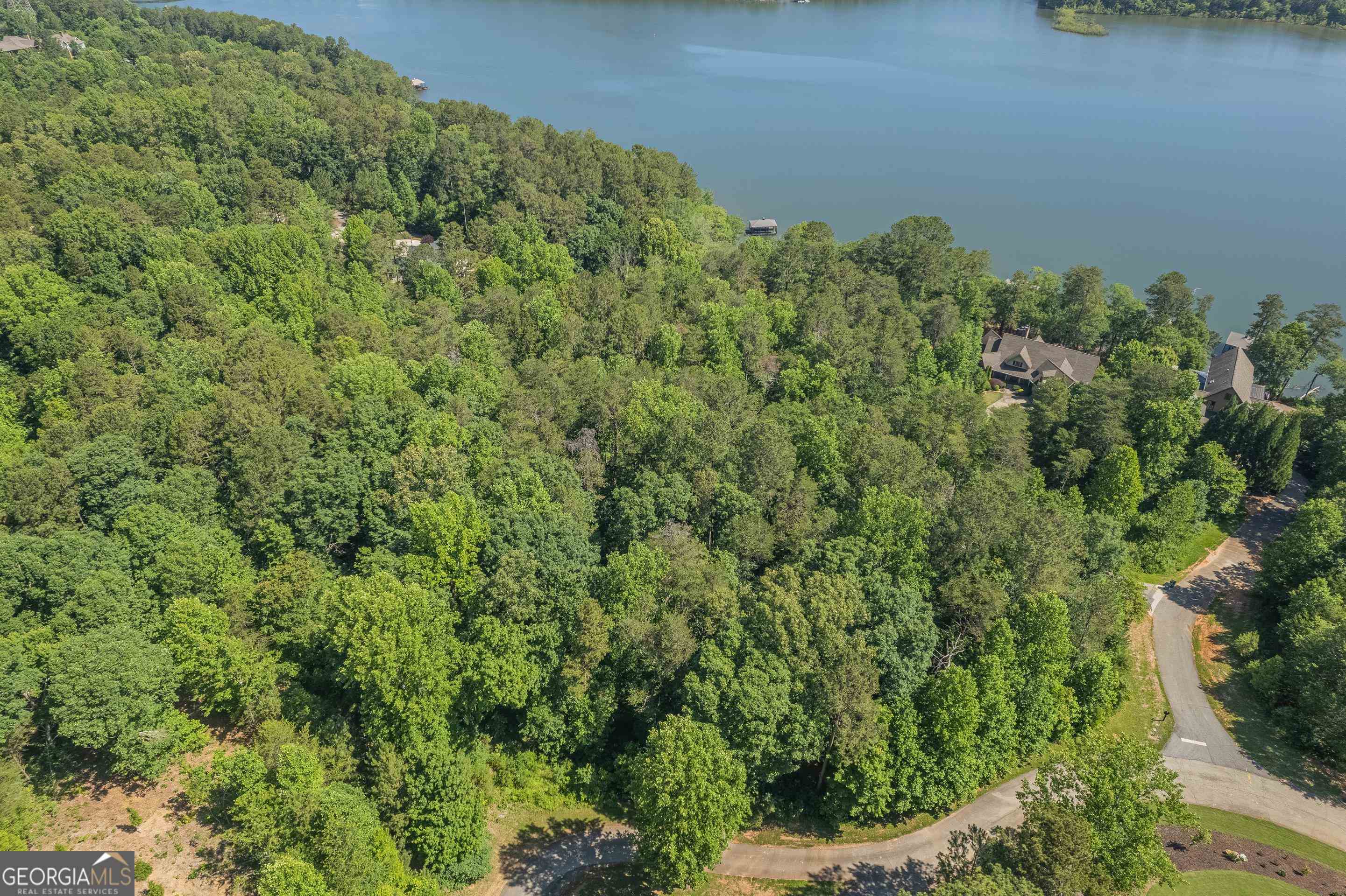 13-35 Edgewater Trail, Unit 2 35 ACRES) Toccoa, GA 30577 - Photo 12 of 22 an aerial view of a house with a yard