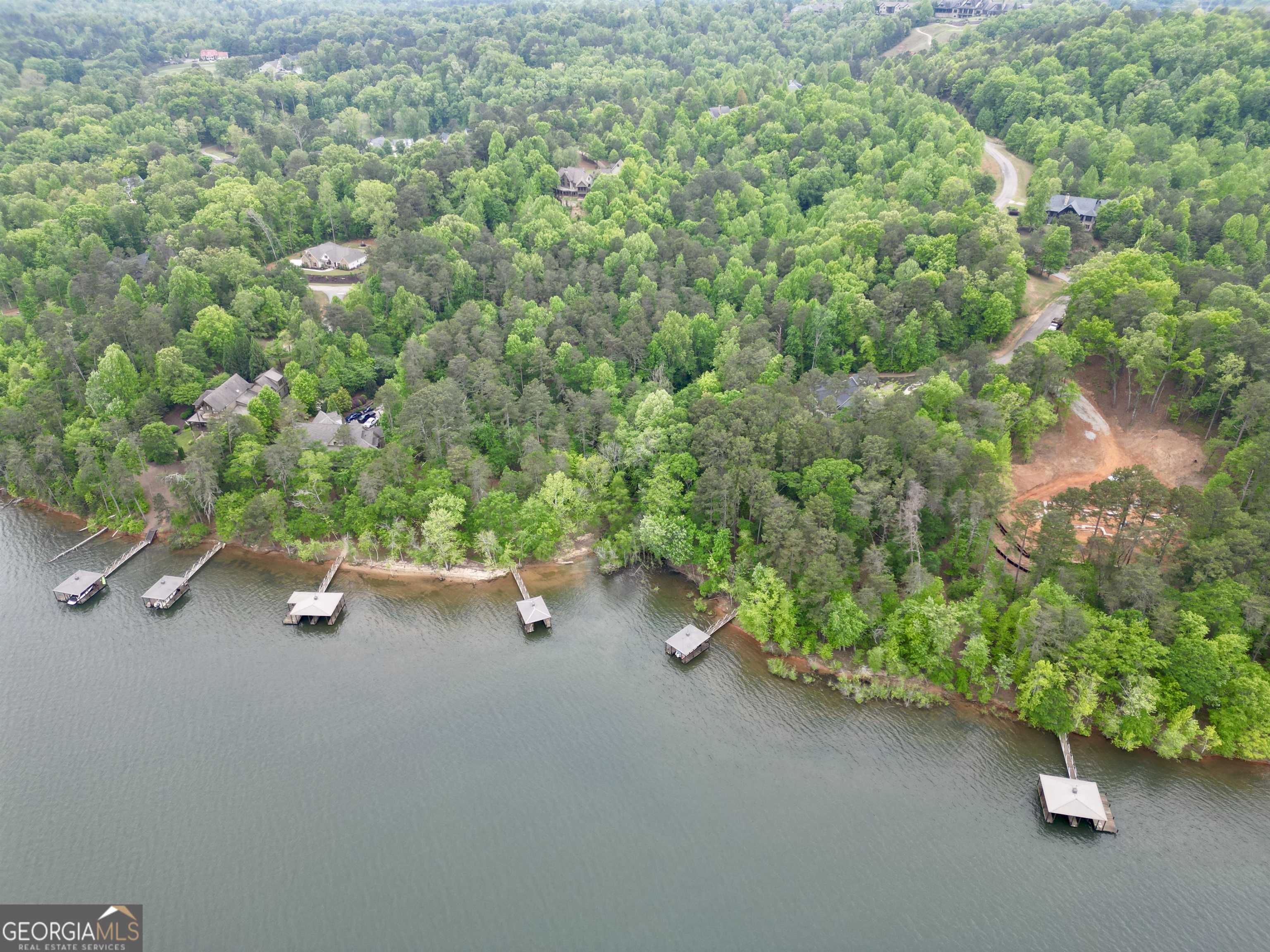 13-35 Edgewater Trail, Unit 2 35 ACRES) Toccoa, GA 30577 - Photo 5 of 22 an aerial view of a house with a yard and street view