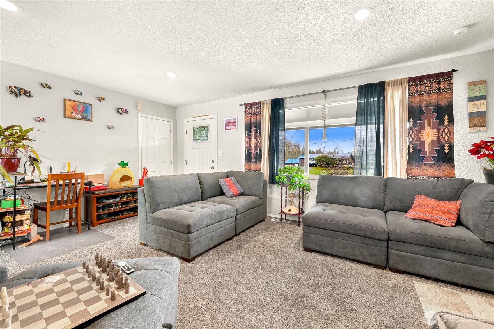 953 Slater Road Bellingham, WA 98226 - Photo 8 of 25 a living room with furniture and a large window