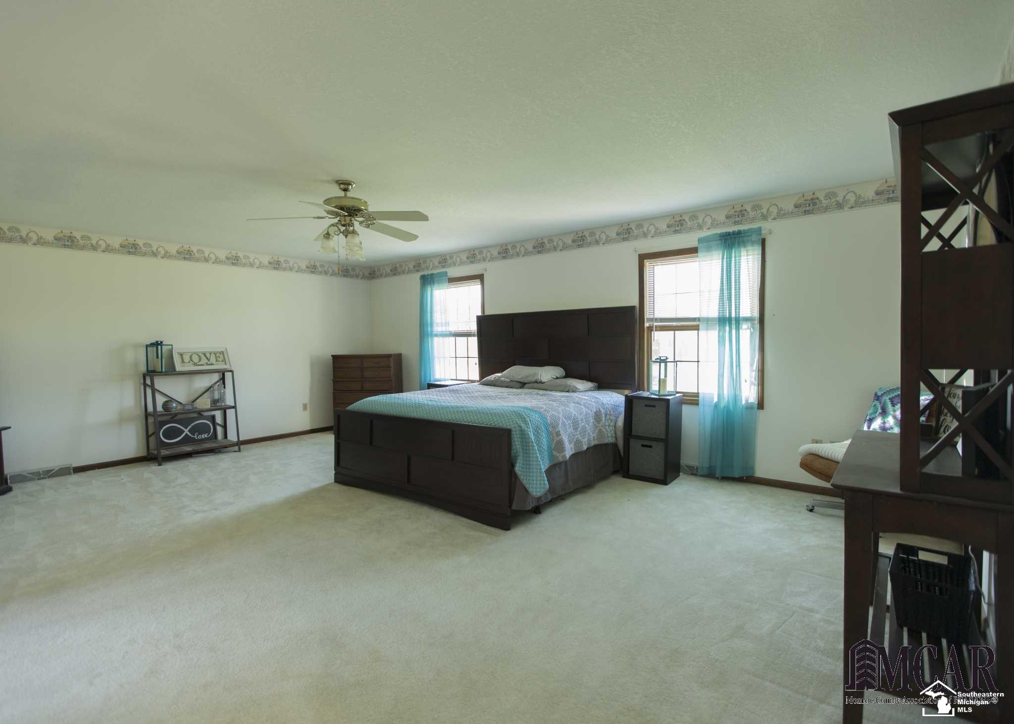 443 West Temperance Road Temperance, MI 48182 - Photo 18 of 22 Large Master Bedroom