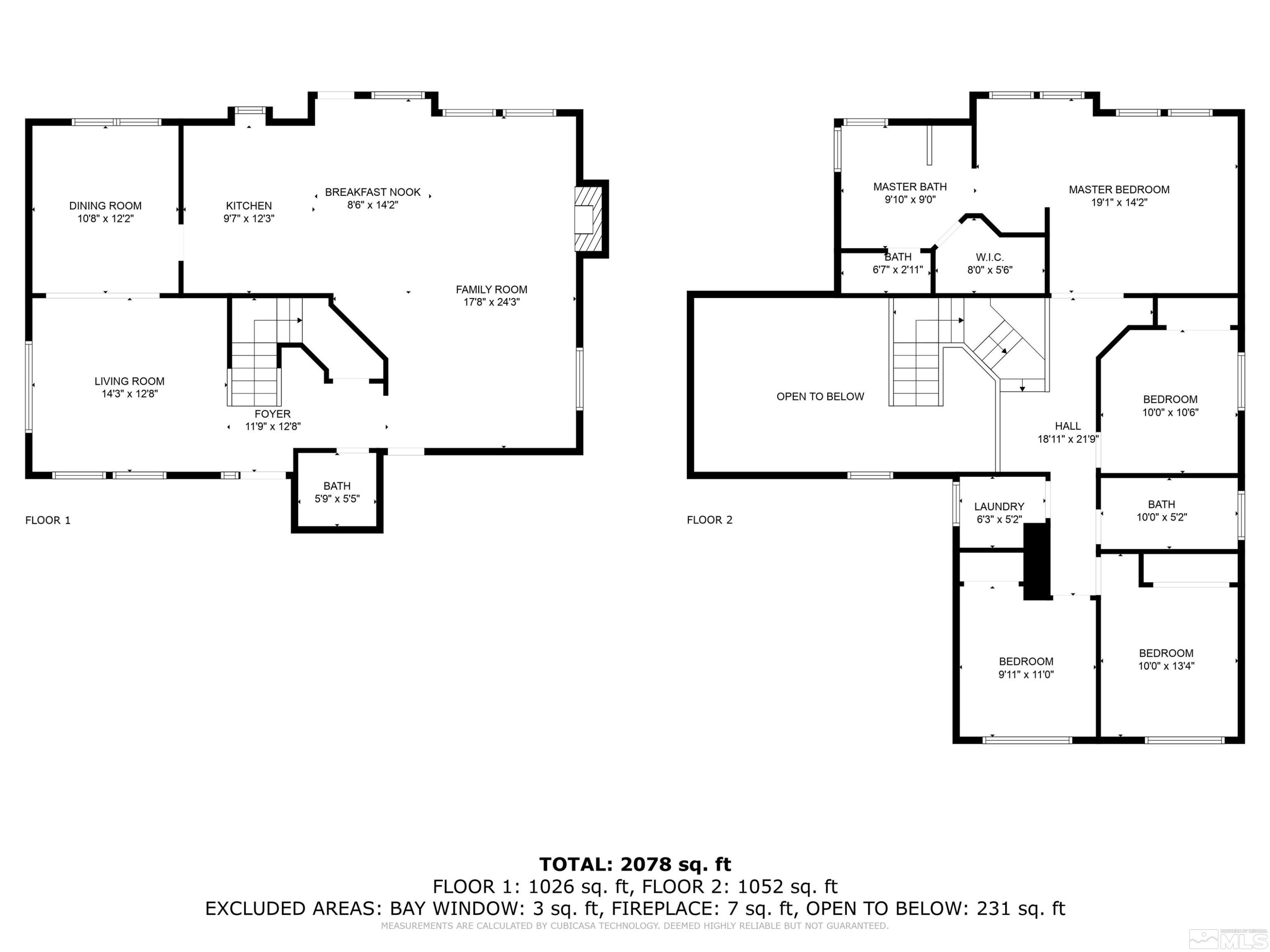 5364 Tappan Court Reno, NV 89523 - Photo 40 of 40 a picture of a floor plan