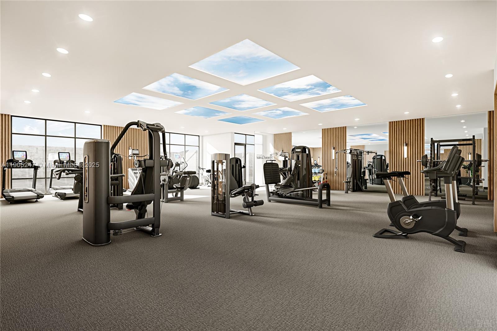 2601 Salzedo Street, Unit 119 Coral Gables, FL 33134 - Photo 16 of 23 a view of a room with gym equipment