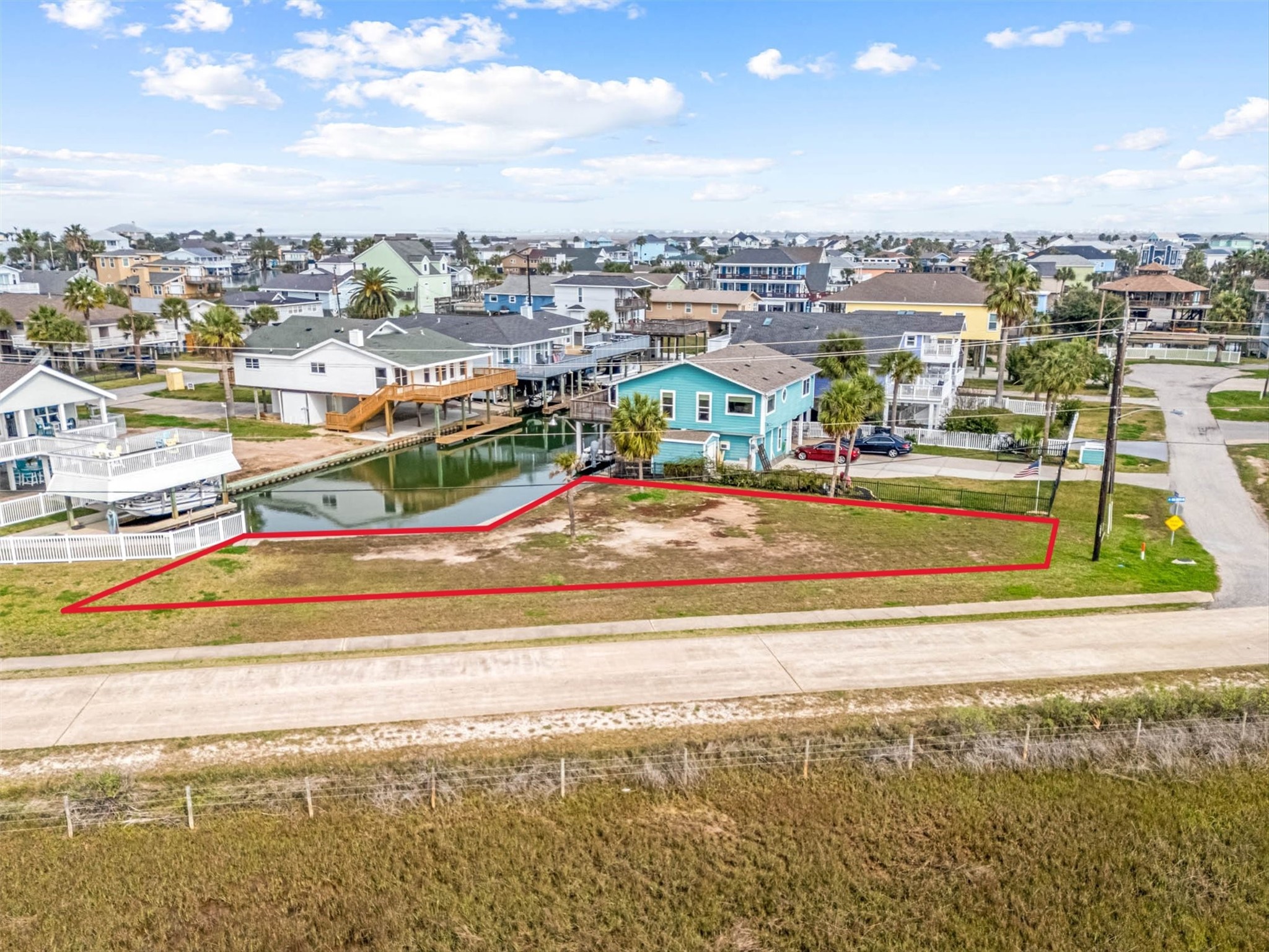 16714 Curlew Road Jamaica Beach, TX 77554 - Photo 5 of 13 a view of a city