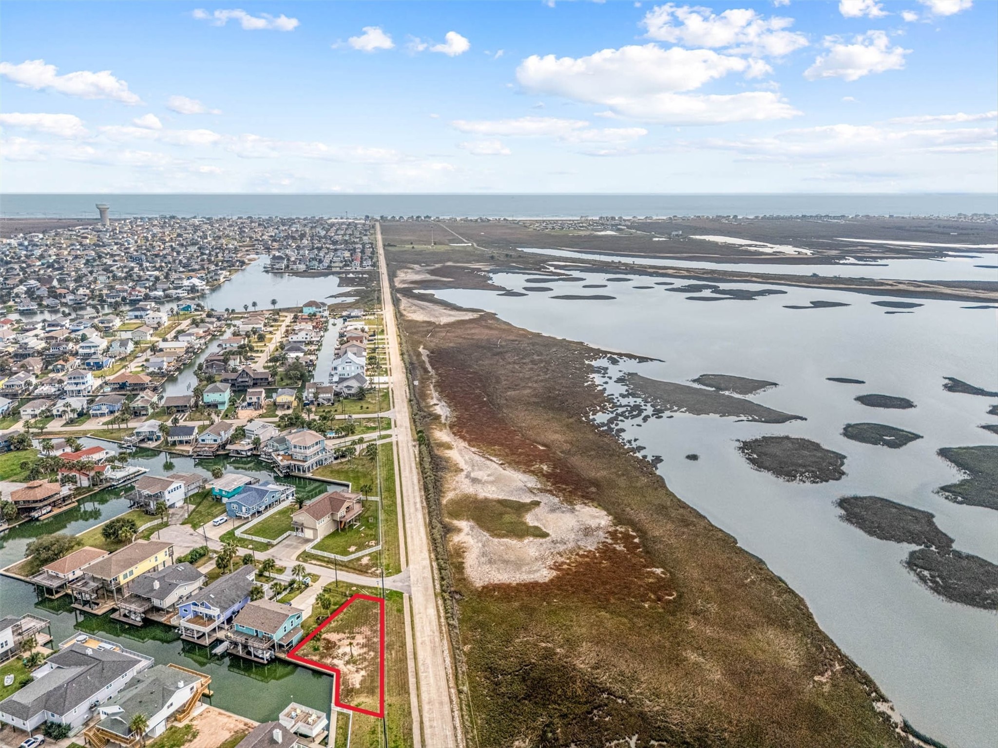 16714 Curlew Road Jamaica Beach, TX 77554 - Photo 7 of 13 view of city