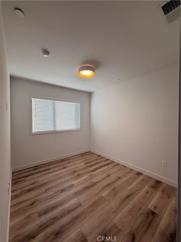 a view of a car parked in garage