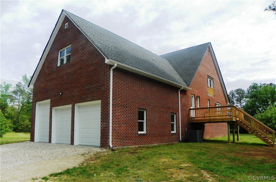 7900 Bull Hill Road Prince George, VA 23875 - Photo 2 of 24 a view of backyard with garden