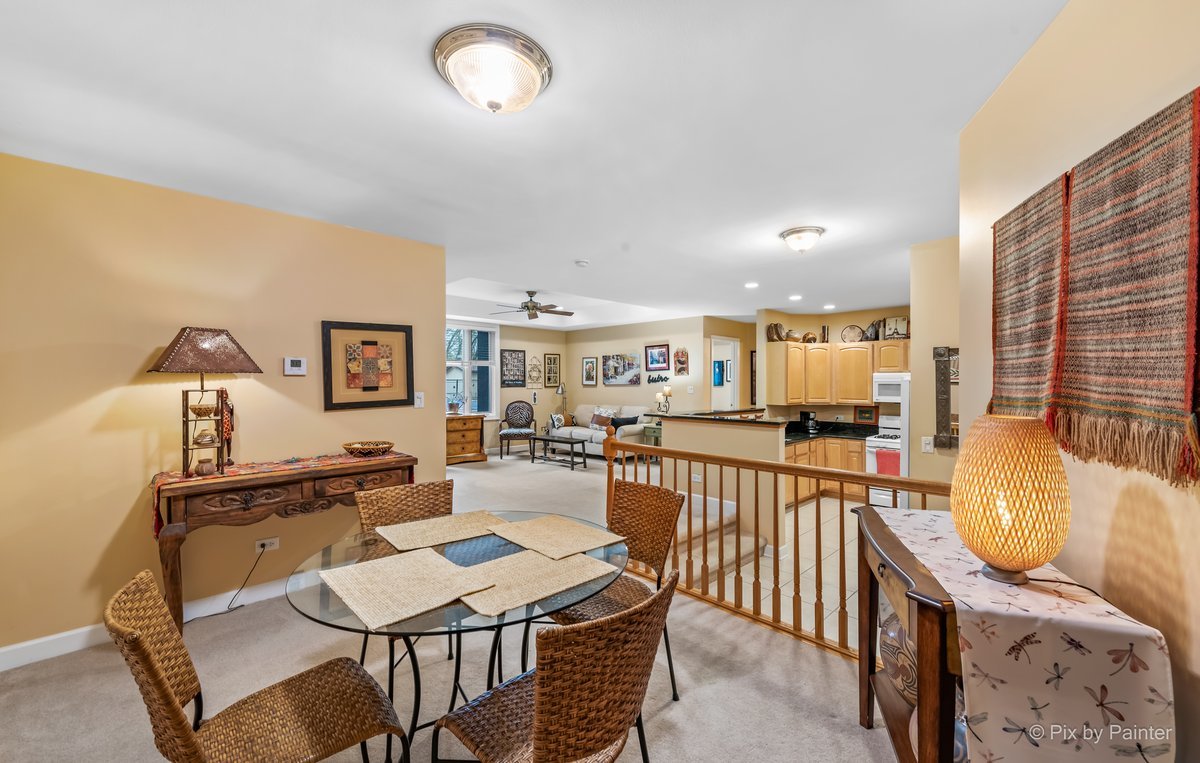 1 Renaissance Place, Unit GF7 Palatine, IL 60067 - Photo 8 of 28 a view of a dining room with furniture