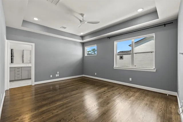 a bathroom with a sink double vanity and a mirror