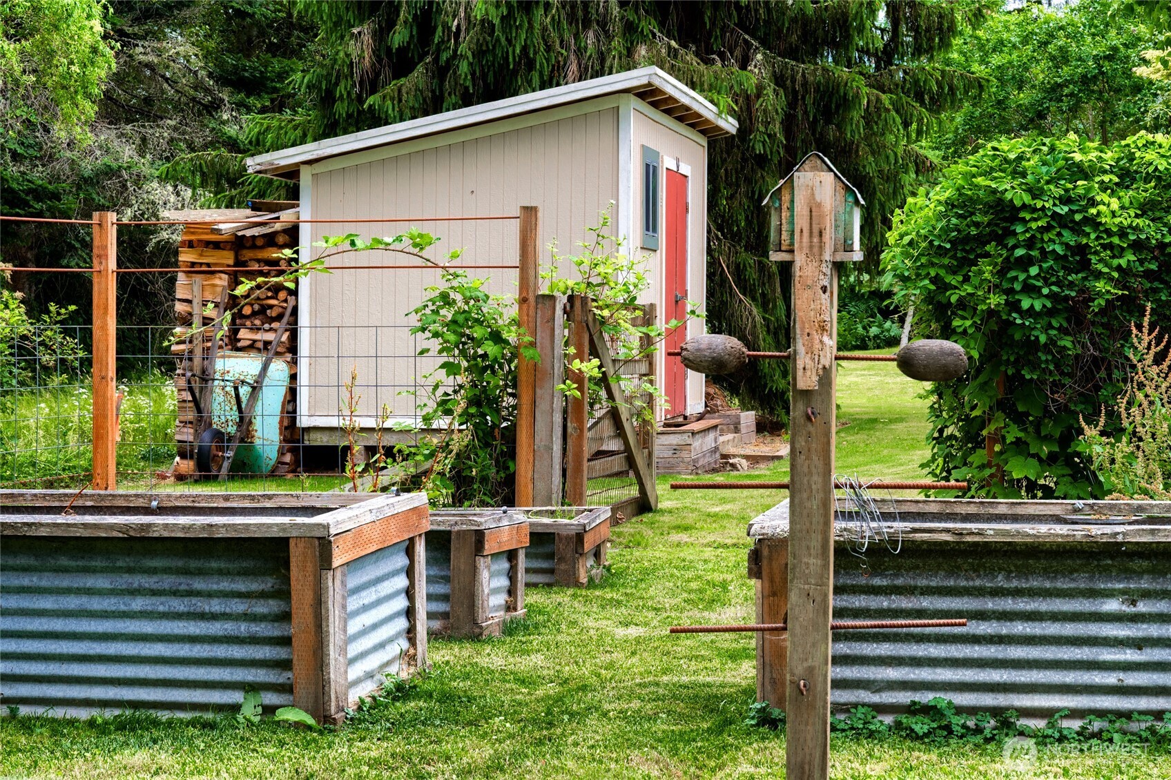 3360 Green Road Oak Harbor, WA 98277 - Photo 23 of 35 a view of a house with backyard and sitting area