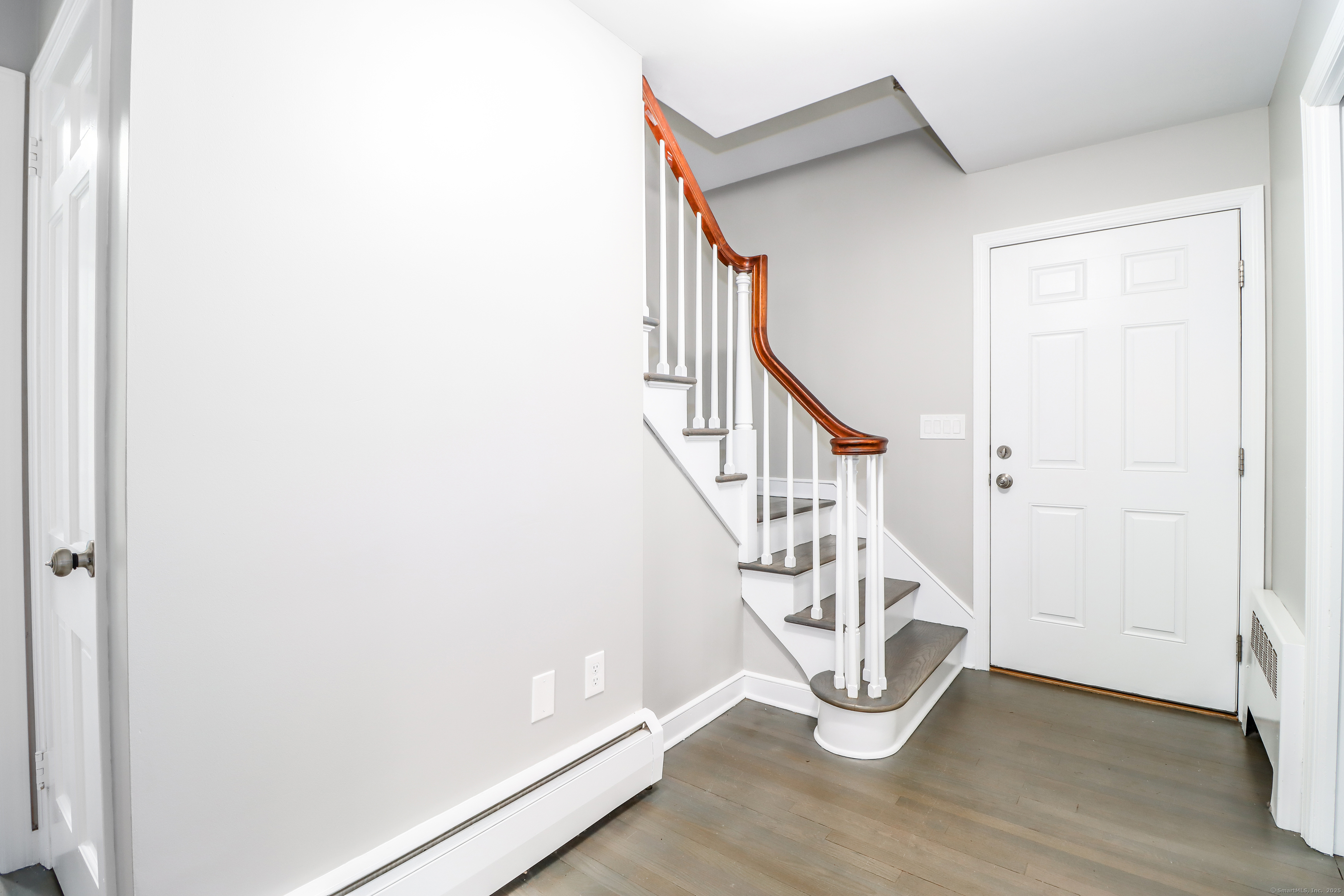 22 Lonetown Road Redding, CT 06896 - Photo 4 of 37 a view of entryway with wooden floor