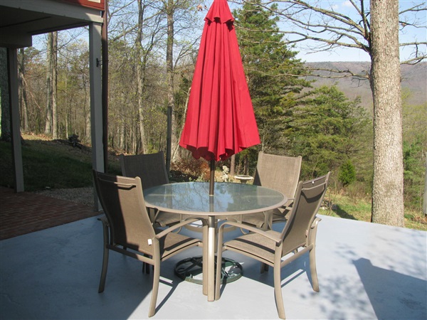4305 Supinlick Ridge Road Mount Jackson, VA 22842 - Photo 26 of 30 a view of a two chairs in the patio