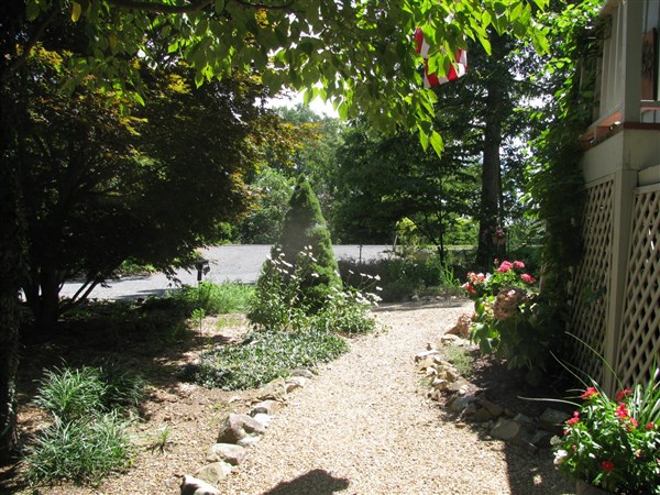 4305 Supinlick Ridge Road Mount Jackson, VA 22842 - Photo 29 of 30 a view of a garden with flowers