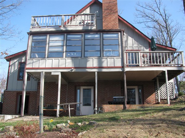 4305 Supinlick Ridge Road Mount Jackson, VA 22842 - Photo 6 of 30 a front view of a house with a yard