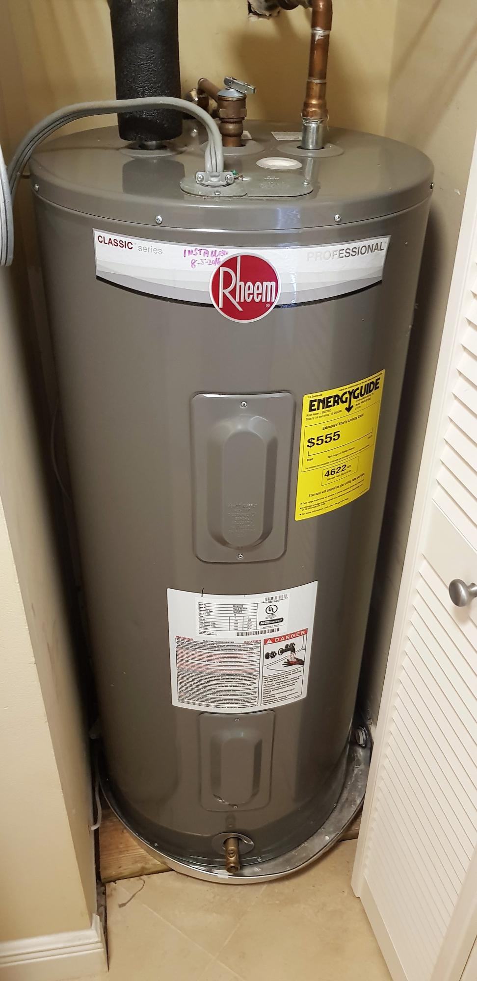 23344 Southwest 55th Way, Unit B Boca Raton, FL 33433 - Photo 18 of 40 New Hot Water Heater