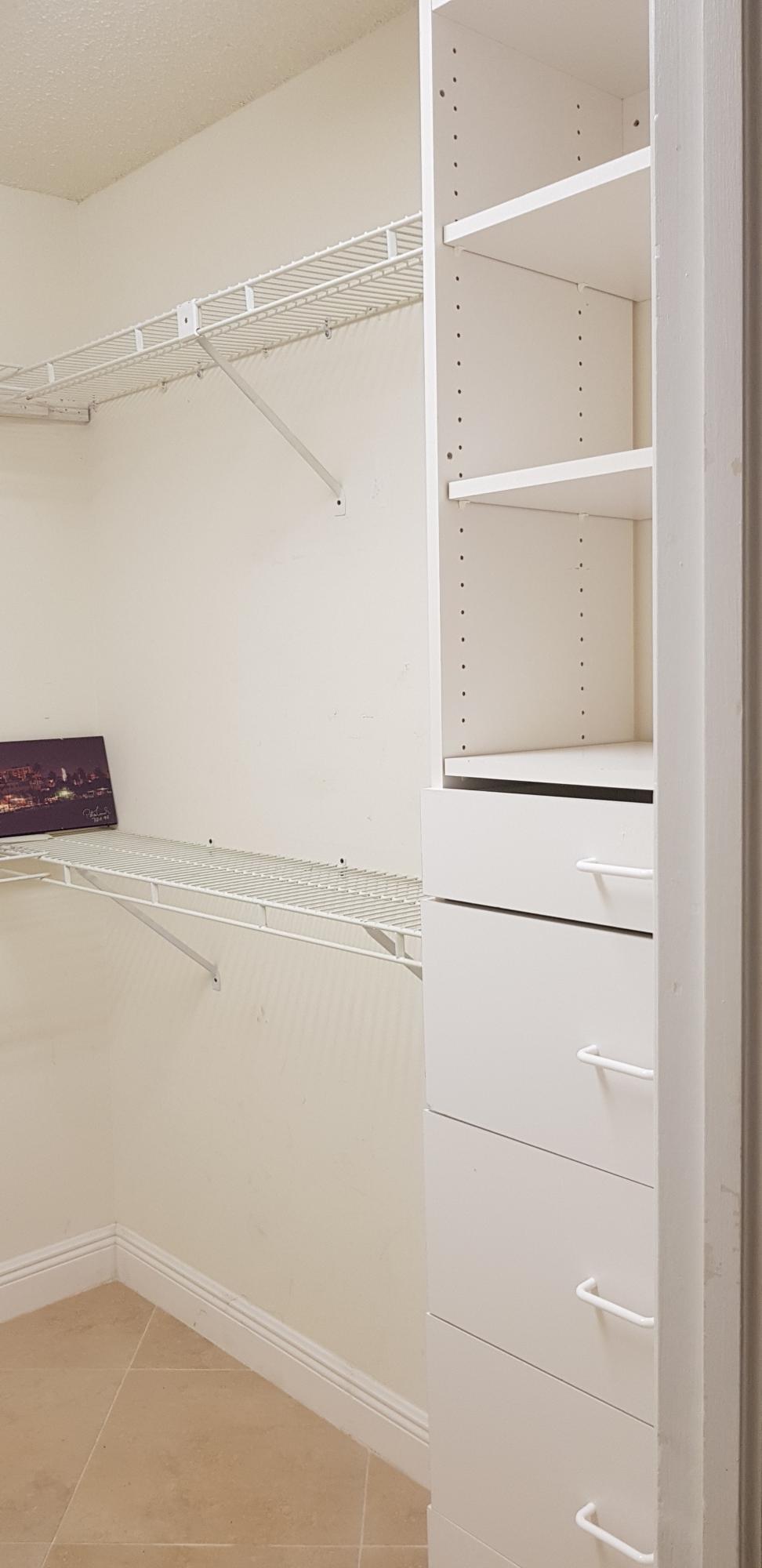 23344 Southwest 55th Way, Unit B Boca Raton, FL 33433 - Photo 27 of 40 Master Closet - Walk IN
