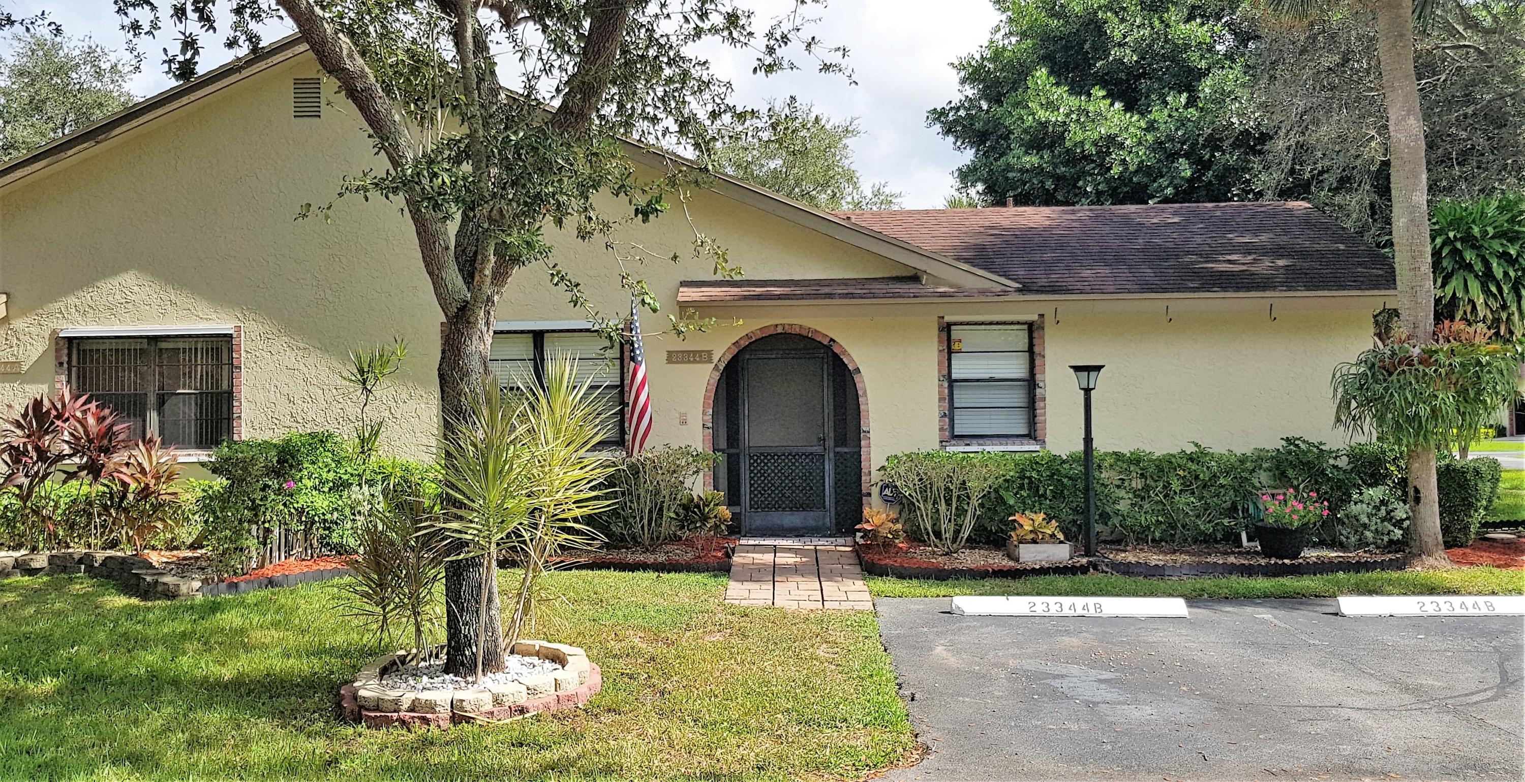23344 Southwest 55th Way, Unit B Boca Raton, FL 33433 - Photo 3 of 40 Front Exposure Parking Up Front