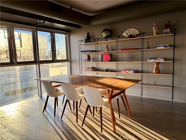 a room with musical instruments