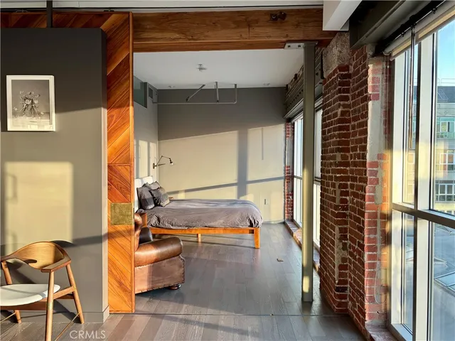 a room with table and chairs