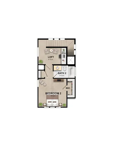 a picture of a floor plan