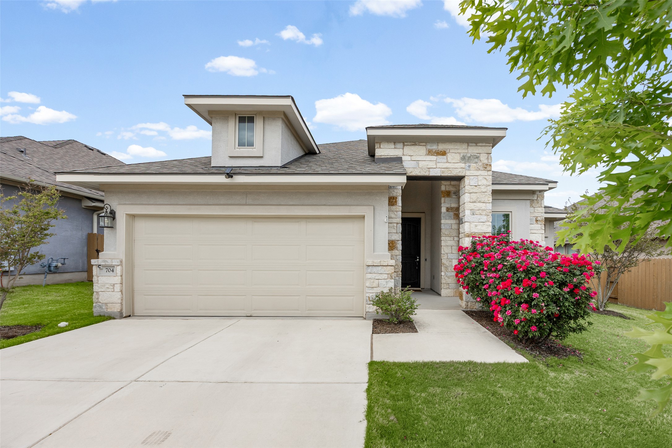 704 Muster Bend Georgetown, TX 78626 - Photo 1 of 38 Welcome to 704 Muster Bend, built in 2020 by Chesmar Homes.