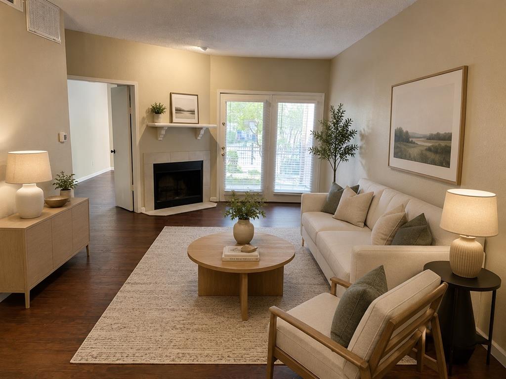 Staged living view 1