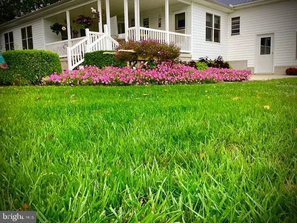 a view of a house with a outdoor space