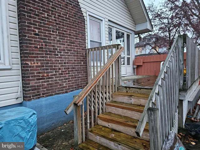 a view of a swimming pool with an outdoor space