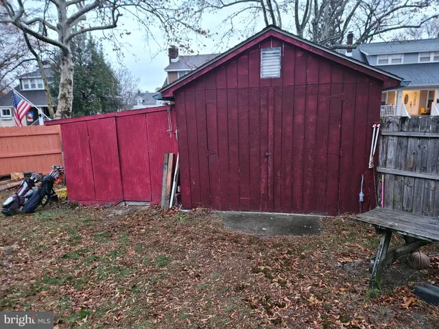 a view of storage and utility room