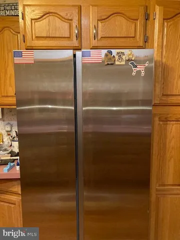 a close view of door