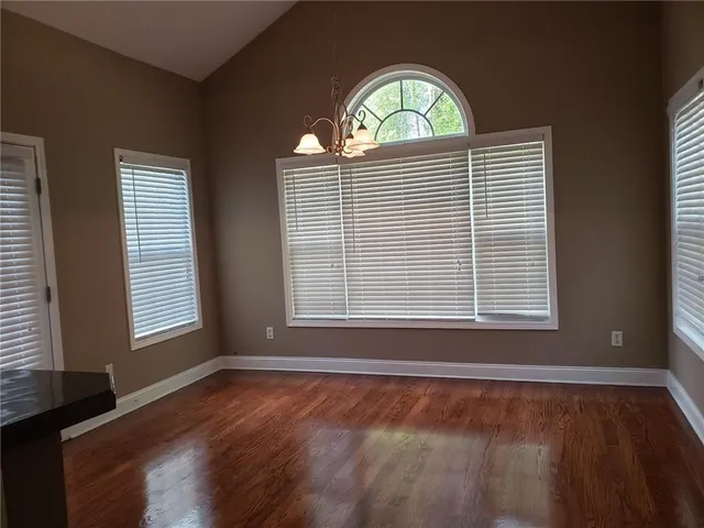 a view of empty room with window