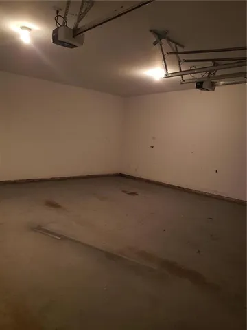 an empty room with a empty space