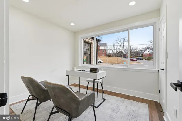 a room with furniture and a window