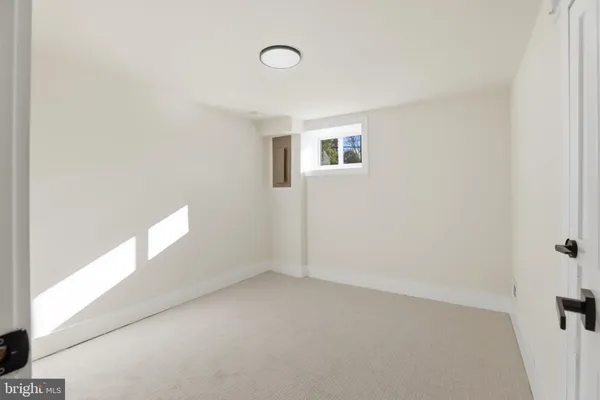a view of empty room
