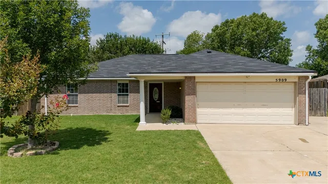 $263,900 | 5909 Medina Drive, Killeen, TX 76542