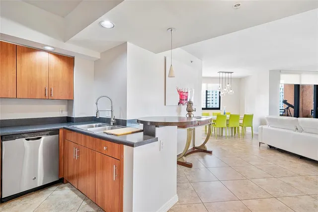 a view of a swimming pool with a porch