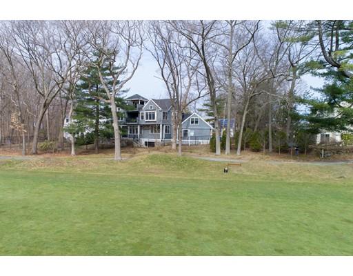 106 Day Street Newton, MA 02466 - Photo 30 of 30 a backyard of a house with lots of green space