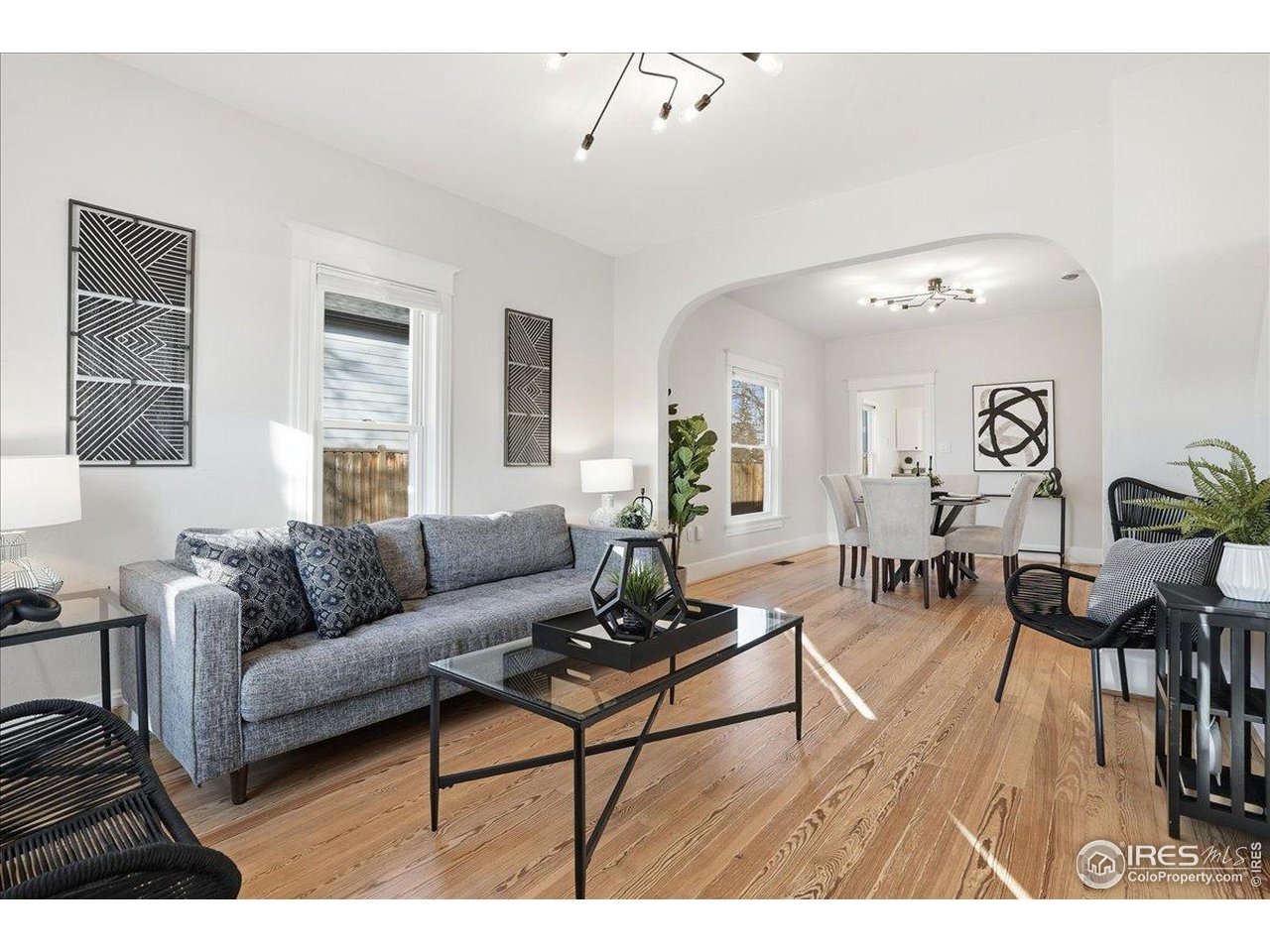 806 East Myrtle Street Fort Collins, CO 80524 - Photo 10 of 50 Window coverings throughout, new in 2022 include Top-down/Bottom-up shades in living and dining rooms.