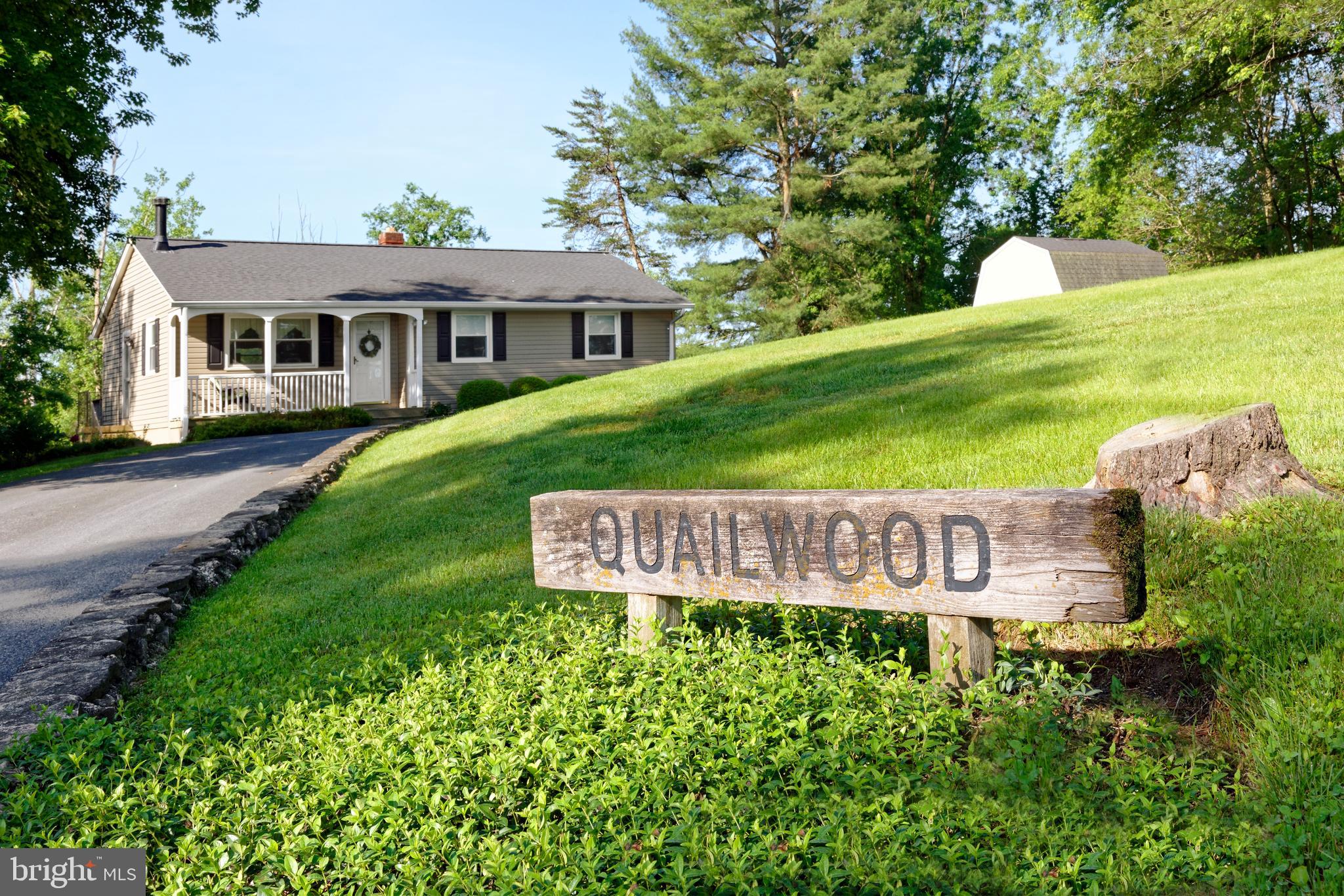 34743 Welbourne Road Middleburg, VA 20117 - Photo 2 of 5 Qualiwood is located off a quiet gravel road.